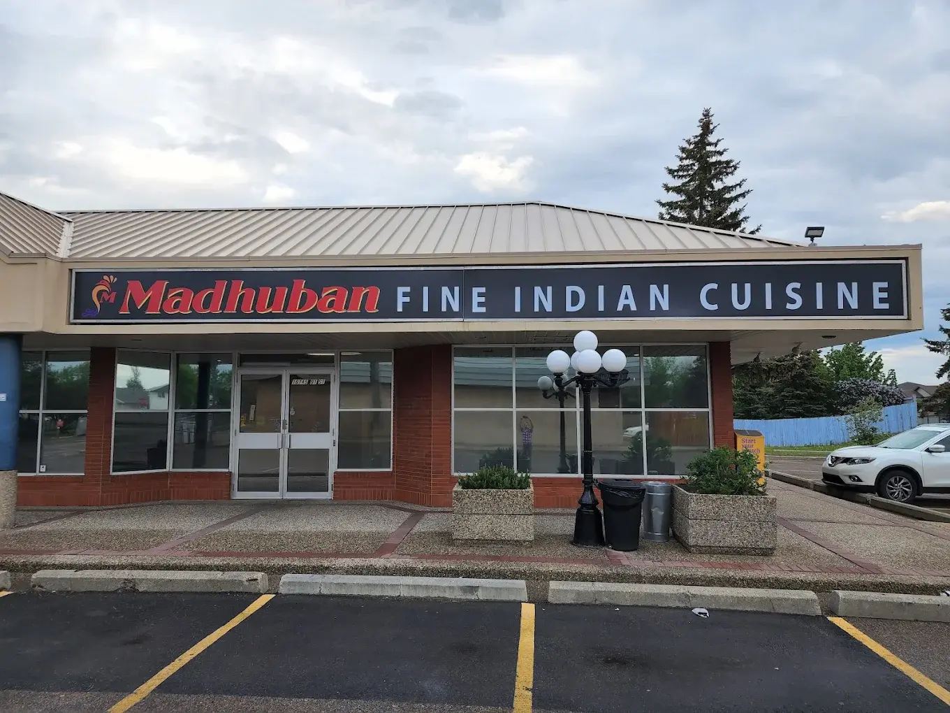 Madhuban Fine Indian Cuisine restaurant near Castle Downs - Exterior view